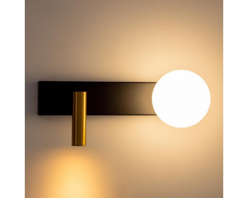 CL704451 Декарт Черный+Бронза Св-к Настенный