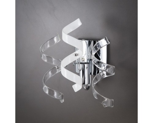 Бра Citilux CL222321 Рандом Хром+Прозрачный+Белая