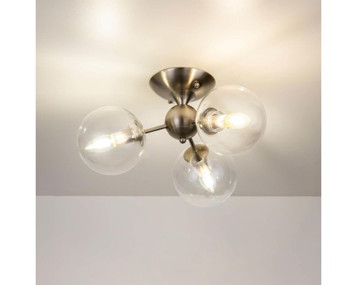 CL102131 Томми Хром Мат. Св-к Люстра