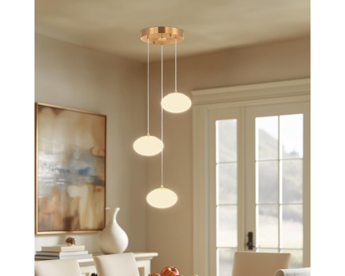 CL226A033 ATMAN Смарт Бронза Люстра Подвесная