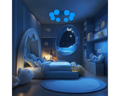 CL228A183 Адам Смарт Бронза Св-к Люстра