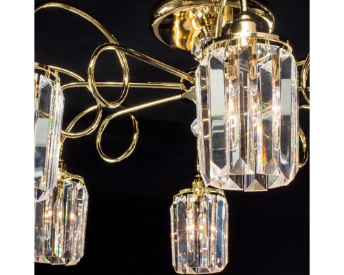 Хрустальная люстра потолочная Citilux CL330182 Синди