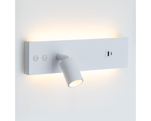 CL704460 Декарт Белый Св-к Настенный с USB