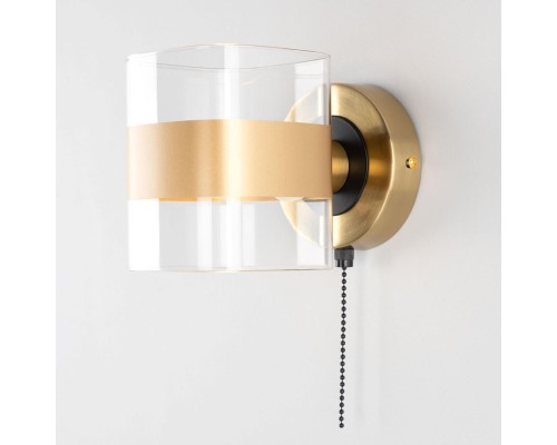 CL140311 Бертон Бронза+Черный Св-к Бра