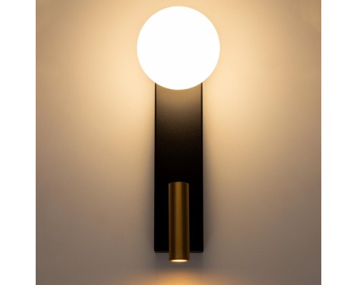 CL704451 Декарт Черный+Бронза Св-к Настенный