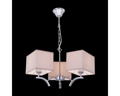 Подвесная люстра Citilux CL460231 Эвора Квадро Хром+Песочный