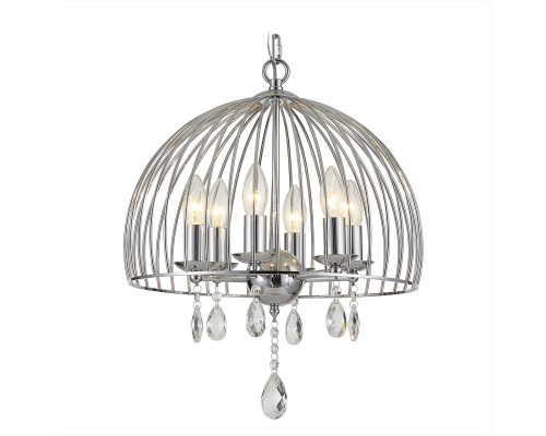 Подвесная люстра Citilux CL462261 Джина Хром