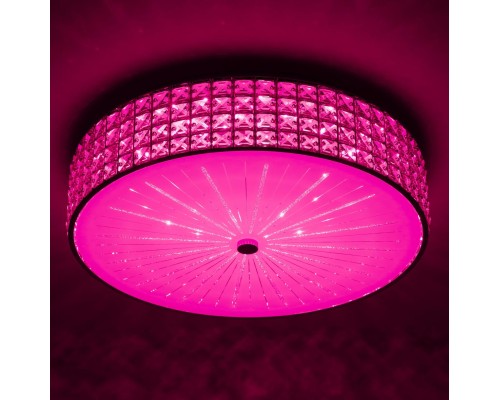 CL32418G1 Портал Хром Св-к Люстра c RGB