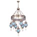 CL419166 Каир Мозаика Синяя Люстра