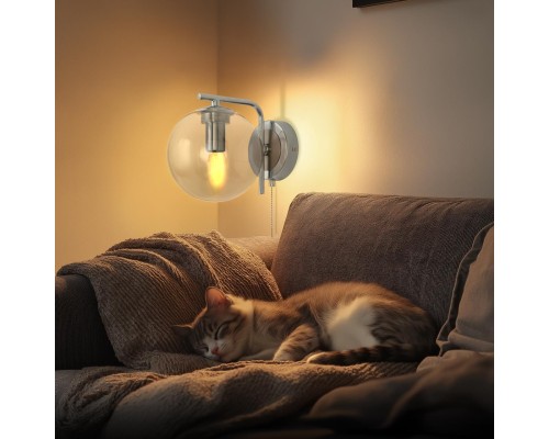 CL102310 Томми Хром+Дымч. Св-к Бра