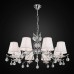 Подвесная люстра Citilux CL438181 Шелли Хром + Белый