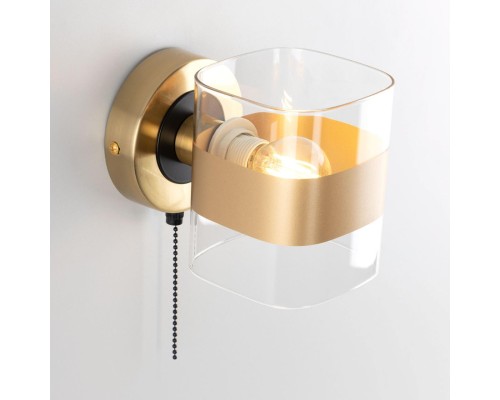 CL140311 Бертон Бронза+Черный Св-к Бра