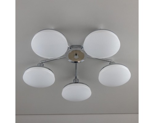 Потолочная светодиодная люстра Citilux CL716251Wz Тамбо 60 Вт 3000K Хром