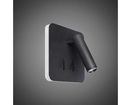 CL704421 Декарт Черный Св-к Настенный