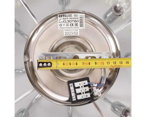 CL307180 Вестерос Хром Св-к Люстра