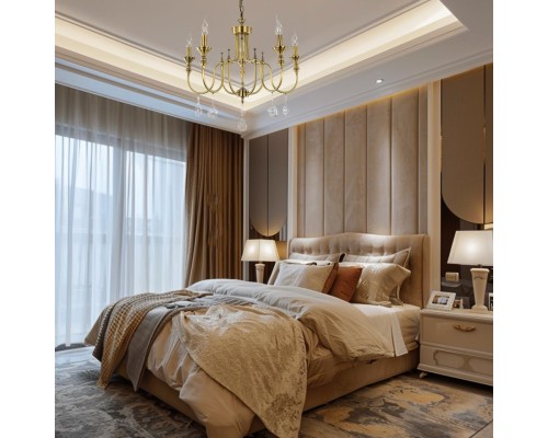 Подвесная люстра Citilux CL437153 Рига Бронза