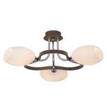 Потолочная люстра Citilux CL131131 Октава Хром+Венге