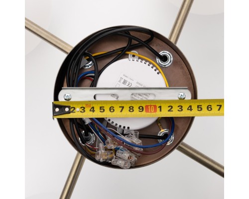 CL228A143 Адам Смарт Бронза Св-к Люстра