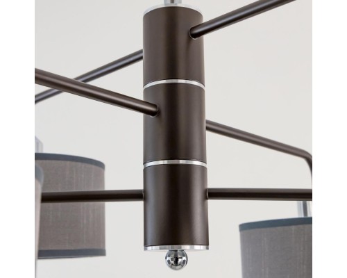 CL428261 Форма Кофе+Серый Св-к Люстра