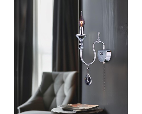 Бра с выключателем Citilux CL437311 Рига Хром