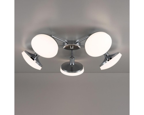 Потолочная светодиодная люстра Citilux CL716251Wz Тамбо 60 Вт 3000K Хром