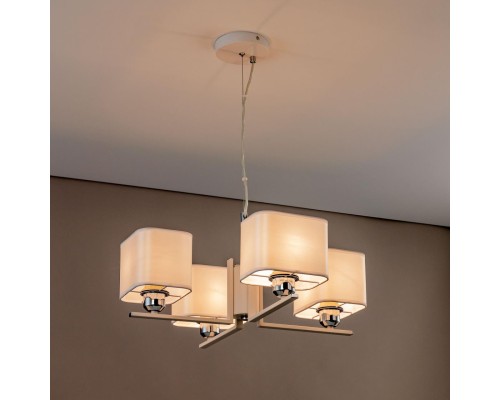 CL469245 Тильда Белый+Атлас Св-к Люстра