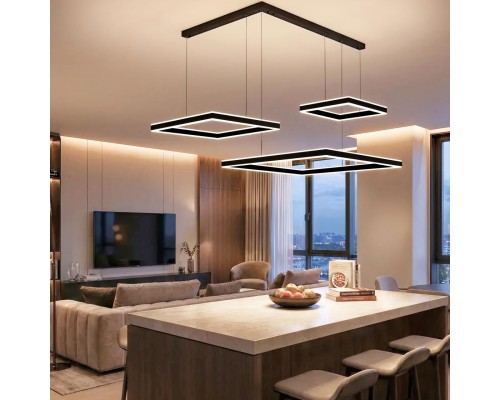 CL719K311 Дуэт Черный Св-к Люстра