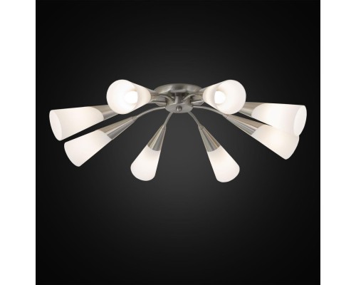 Потолочная люстра Citilux CL103181 Фокус Хром матовый