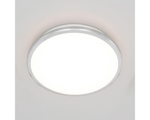 Потолочный светодиодный светильник Citilux CL702161W Луна хром 16Вт 3000К