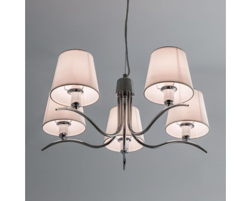 CL439151 Эмма Хром+Белый Св-к Люстра