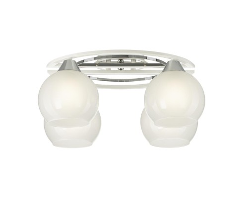 CL121140 Отто Белый+Хром Св-к Люстра