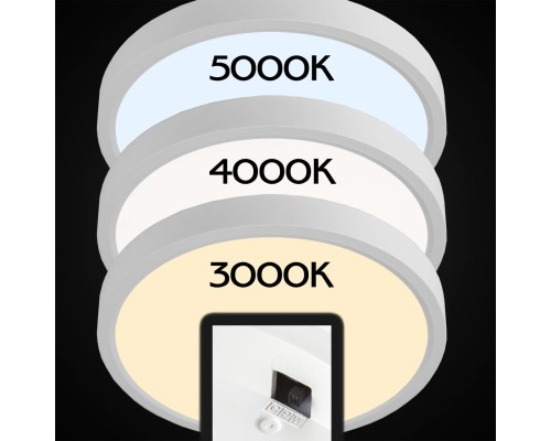 CL738180V Бейсик Белый Св-к Накл. LED 18W*Мульти