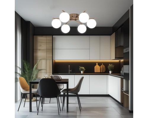 CL228A163 Адам Смарт Бронза Св-к Люстра