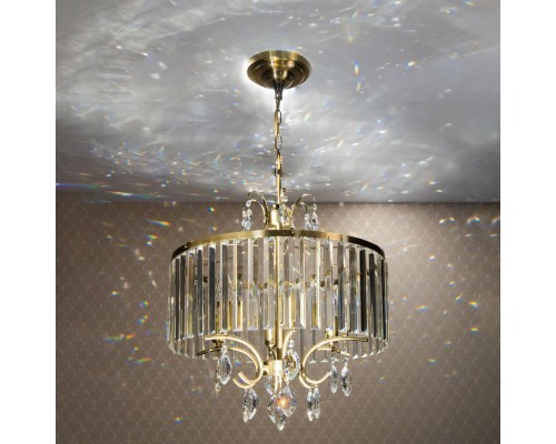 CL335163 Инга Бронза Св-к Люстра