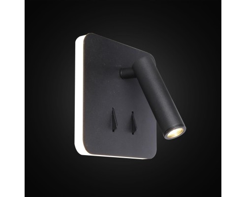 CL704421 Декарт Черный Св-к Настенный