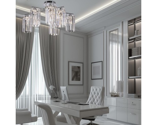 CL313261 AXIS Хром Св-к Люстра