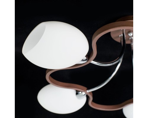 CL131151 Октава Хром+Венге Св-к Люстра