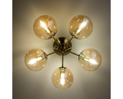 CL102153 Томми Бронза Св-к Люстра