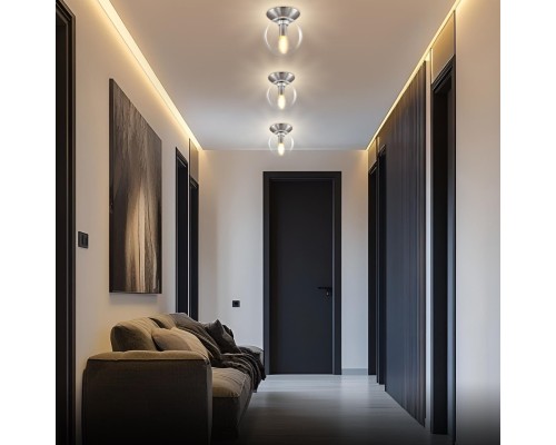 CL102511 Томми Хром Мат. Св-к Наст.-Потол