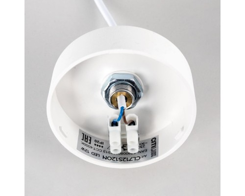CL712S120N Тао Белый Св-к Подвес LED 12W*4000K