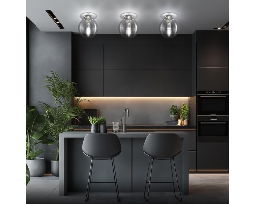 CL102510 Томми Хром+Дымч. Св-к Наст.-Потол