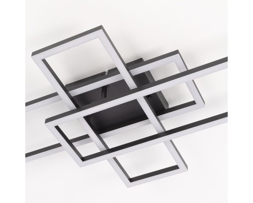 CL201131 KUBIT Черный Люстра Потолочная