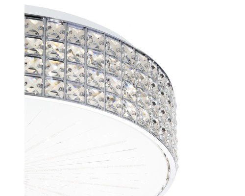 CL32418G1 Портал Хром Св-к Люстра c RGB