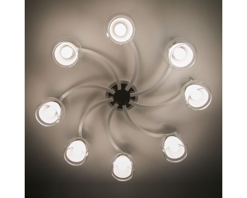 CL152180 Кристи Белый+Хром Св-к Люстра