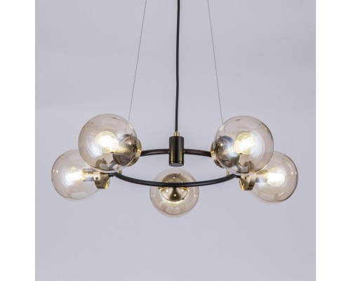 CL105155 Планета Черн+Дымч. Св-к Люстра