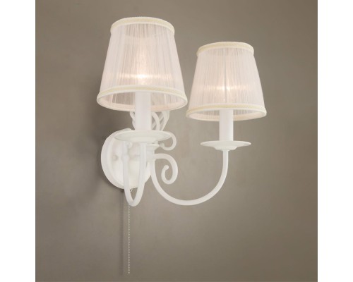 Бра с выключателем Citilux CL427320 Ровена Белая