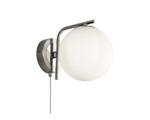 CL102314 Томми Хром Мат.+ Белый Св-к Бра