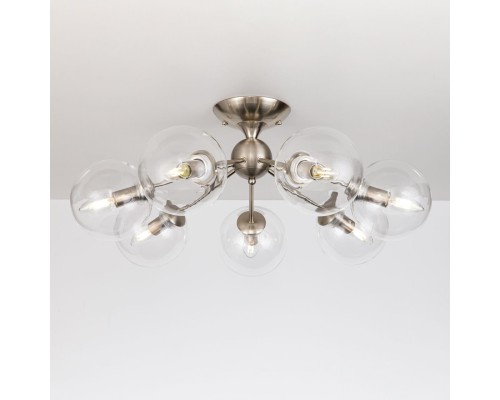 CL102171 Томми Хром Мат. Св-к Люстра