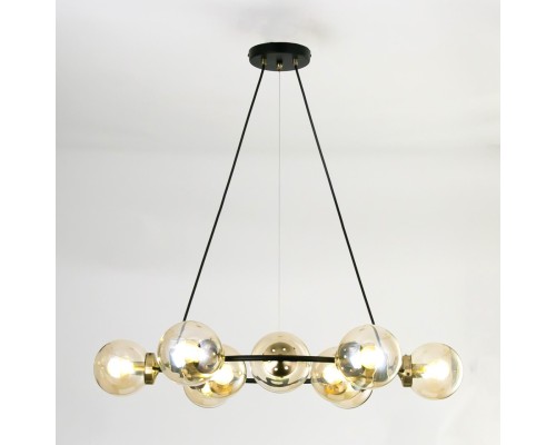 CL105195 Планета Черн+Дымч. Св-к Люстра