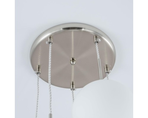 CL102054 Томми Хром Мат.+ Белый Св-к Подвес